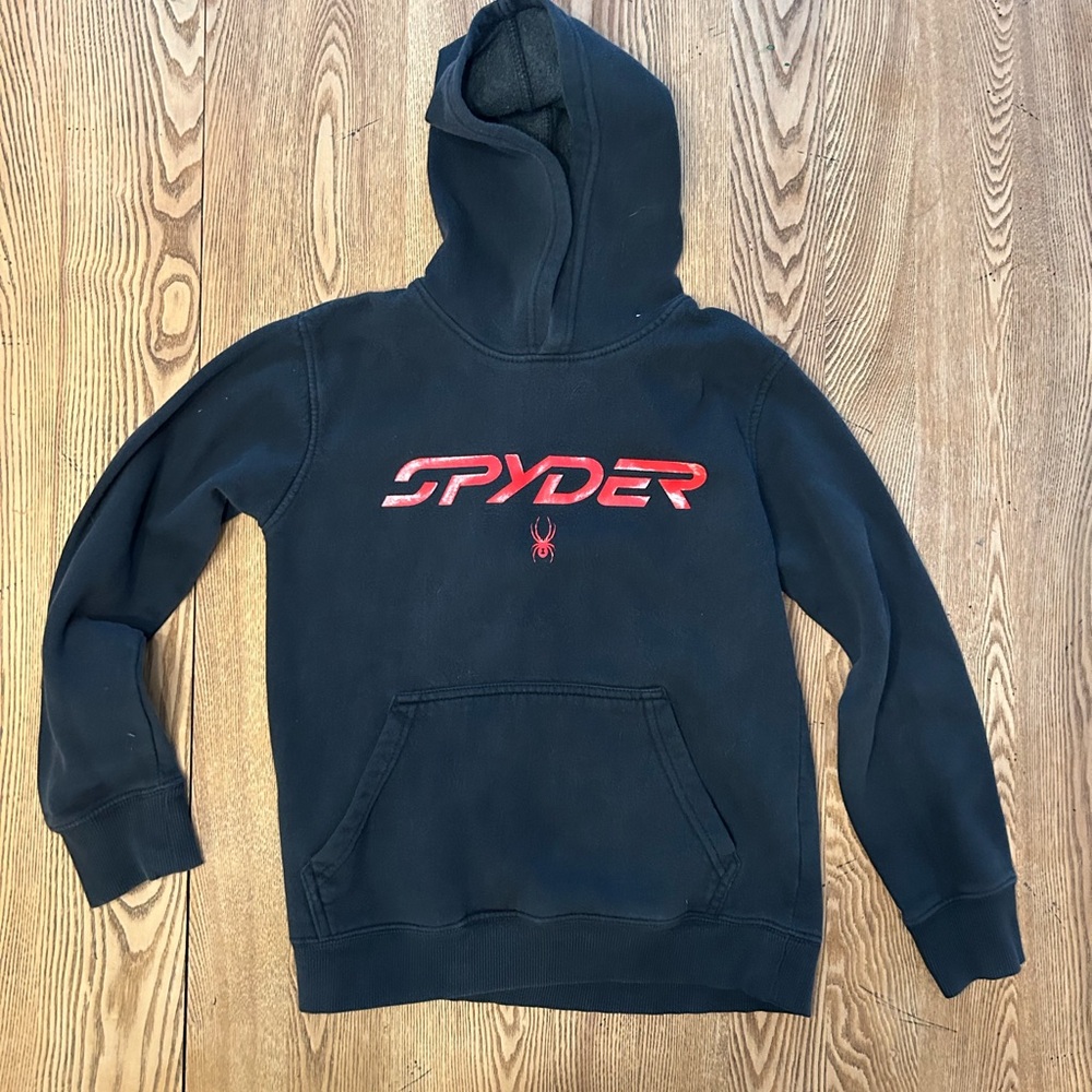 Spyder Black Hoodie